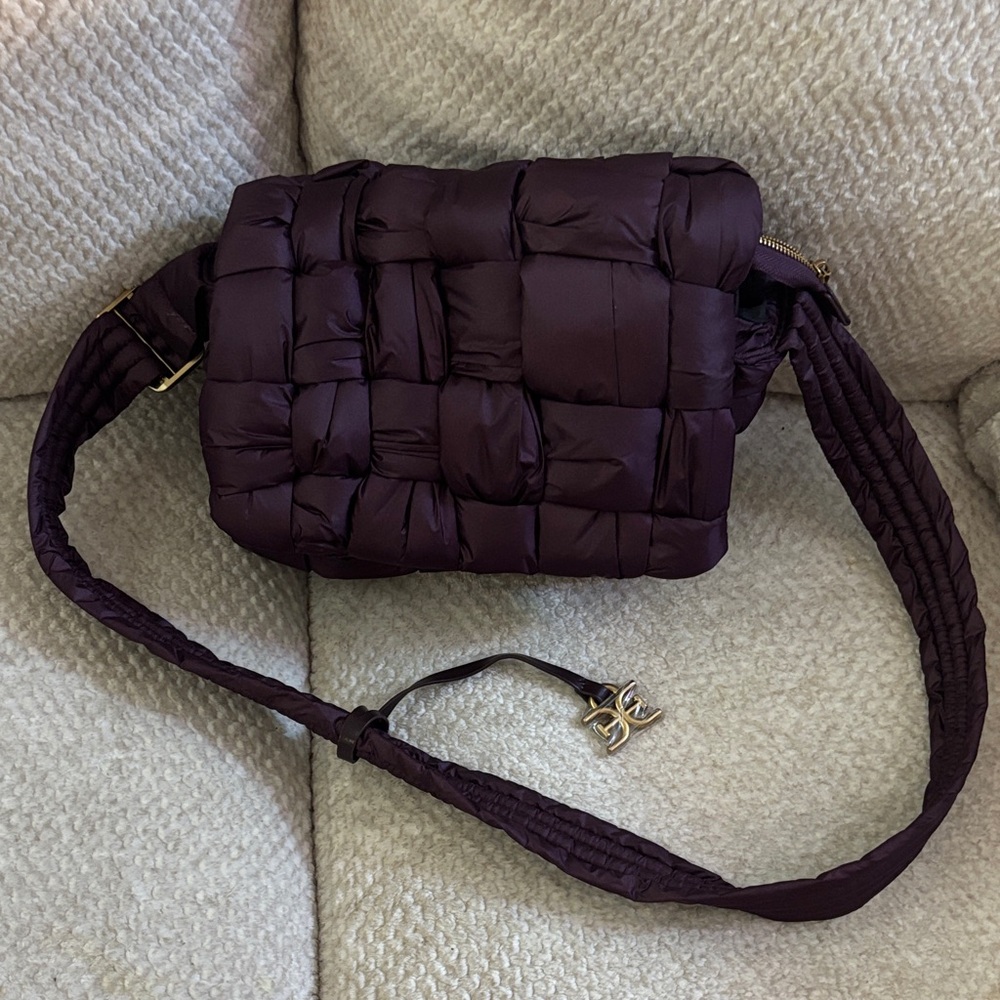 Sam Edelman Elegant Purple Quilted Women's Bag